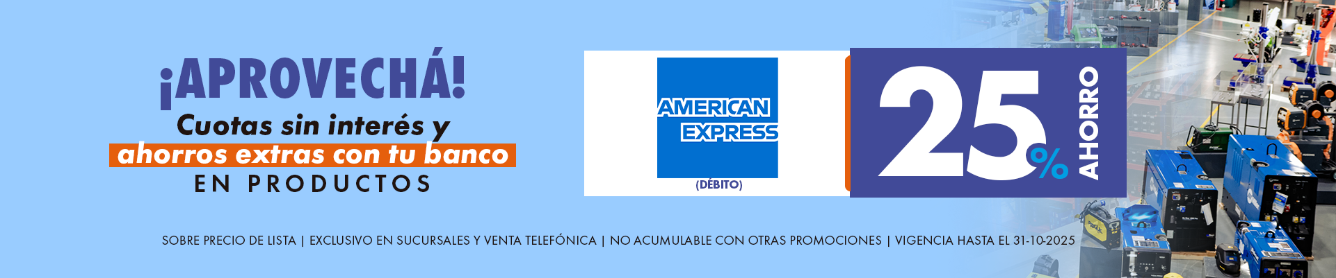 Promocion con American Express