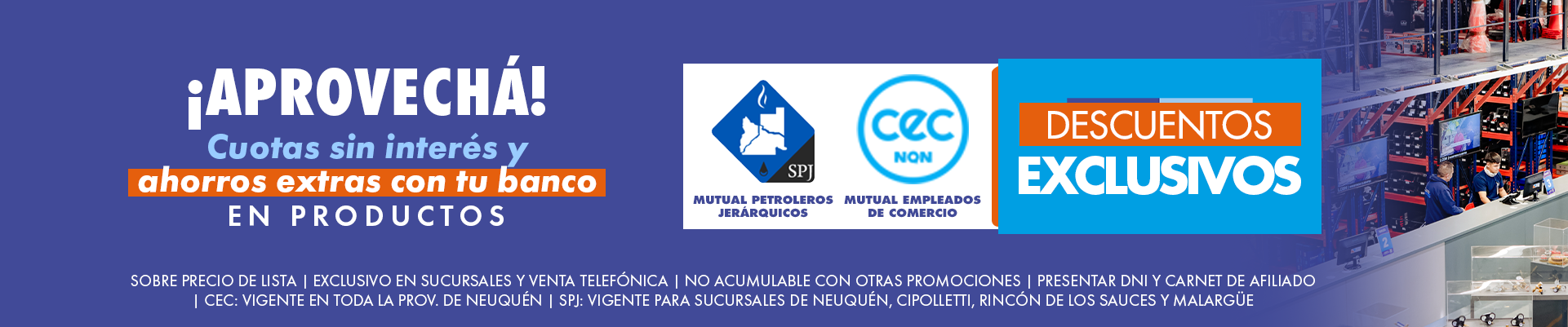 Promocion con Mutuals